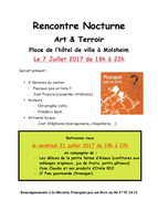 Rencontre nocturne Art & Terroir