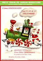 Circulation du petit train de jardin
