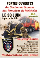 Portes ouvertes au centre de secours des pompiers de Molsheim