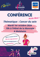 Confrence cancer du sein