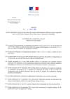 Arrt prfectoral d'approbation du PPRT-MBD