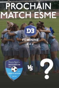 L'équipe fanion des filles de l'ESME évolue en D3